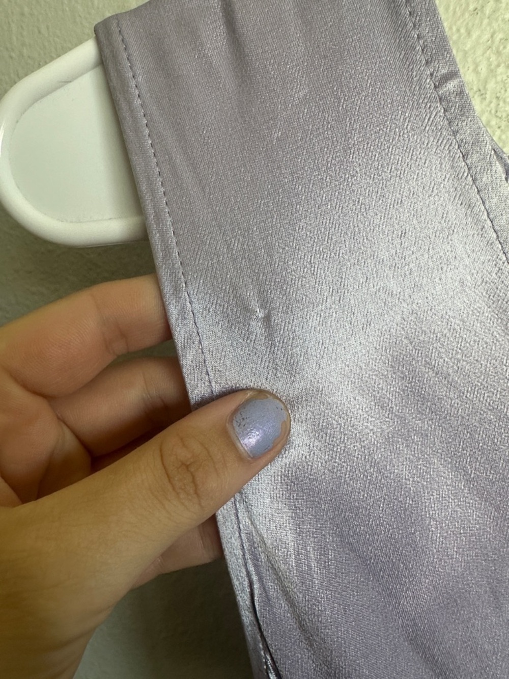 Topshop Lilac Satin Slip Dress - Picture 4 of 8